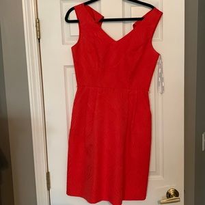 Orange Ellen Tracy dress
